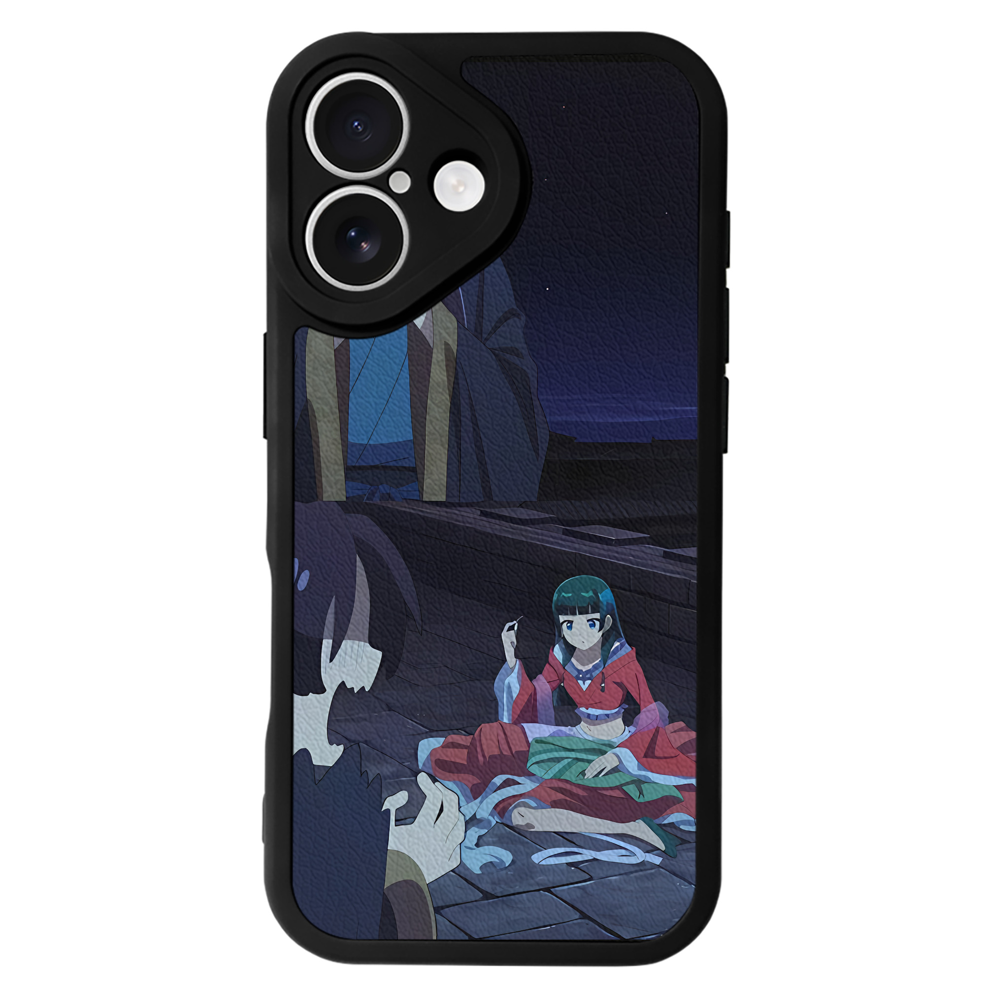 （画像用） 薬屋のひとりごと The Apothecary Diaries 【iPhone 16シリーズ対応】シリコンスマホケース（レザー調） 材質：シリコン